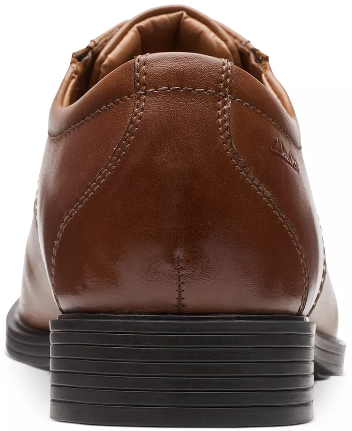 Мужские оксфорды Whiddon с мыском Clarks, коричневый — фото 3