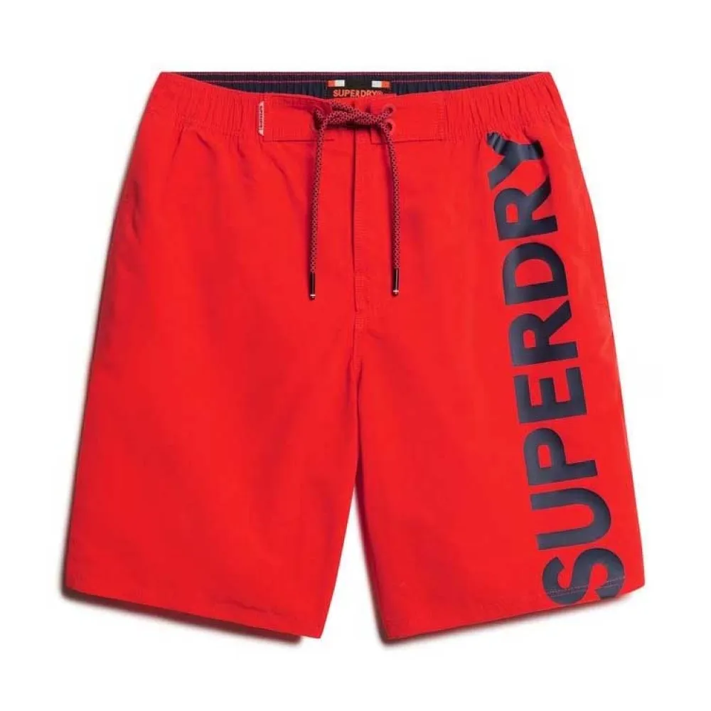

Шорты для плавания Superdry Classic 19´´ Logo, красный