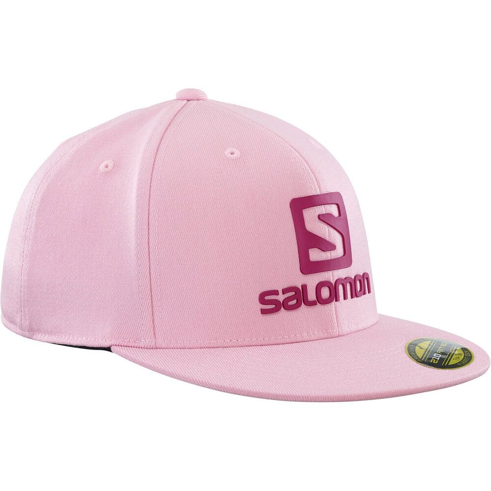 

Бейсболка Salomon Logo Flexfit, розовый