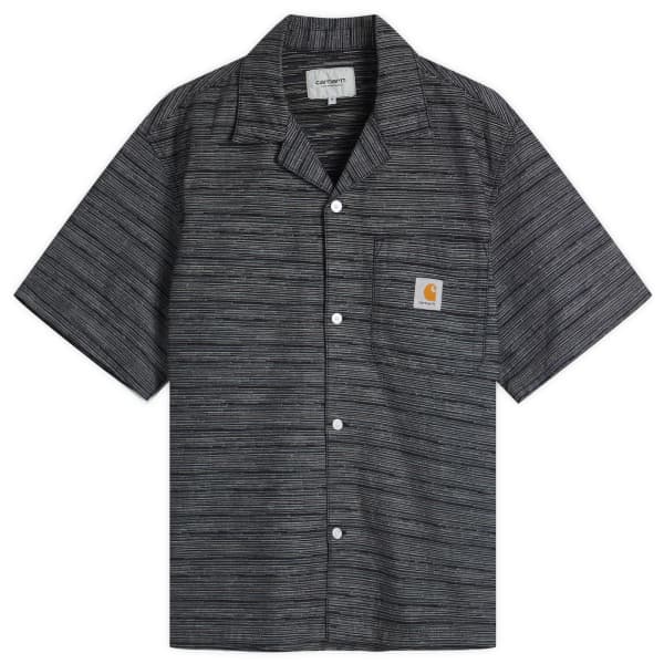 

Рубашка с коротким рукавом из геляра Carhartt Wip, черный
