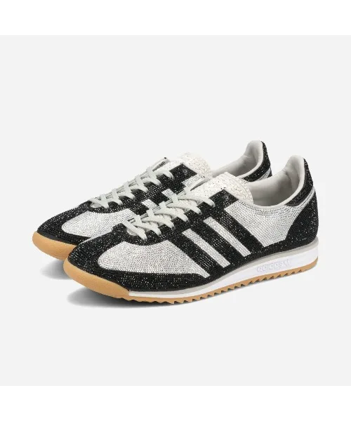 Унисекс кроссовки из нейлона SL 72 OG adidas Originals серые