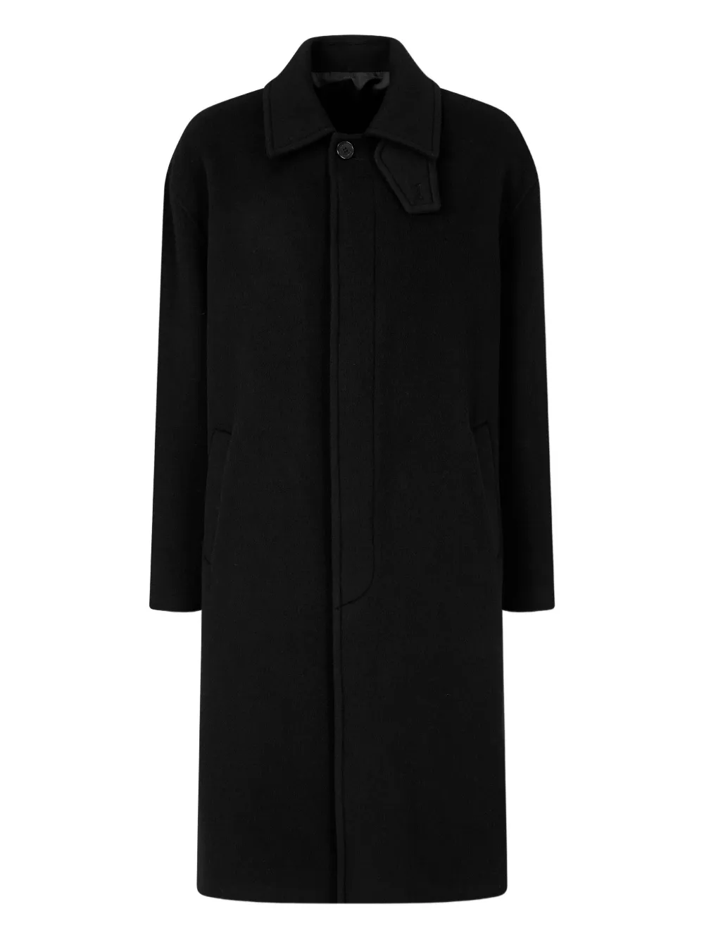 

Пальто на пуговицах с карманами STUDIO TOMBOY, черный