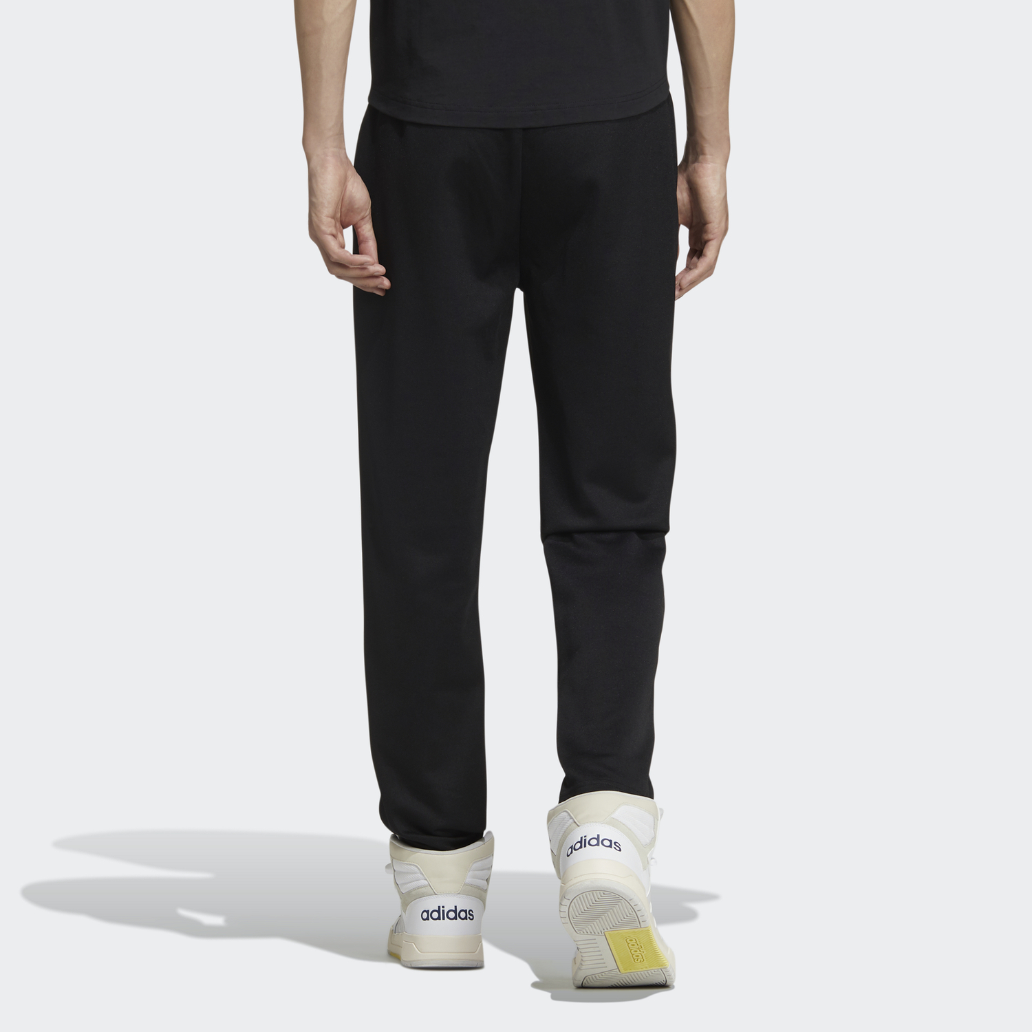 Adidas Neo Спортивные штаны Slim Fit мужские черные — фото 4