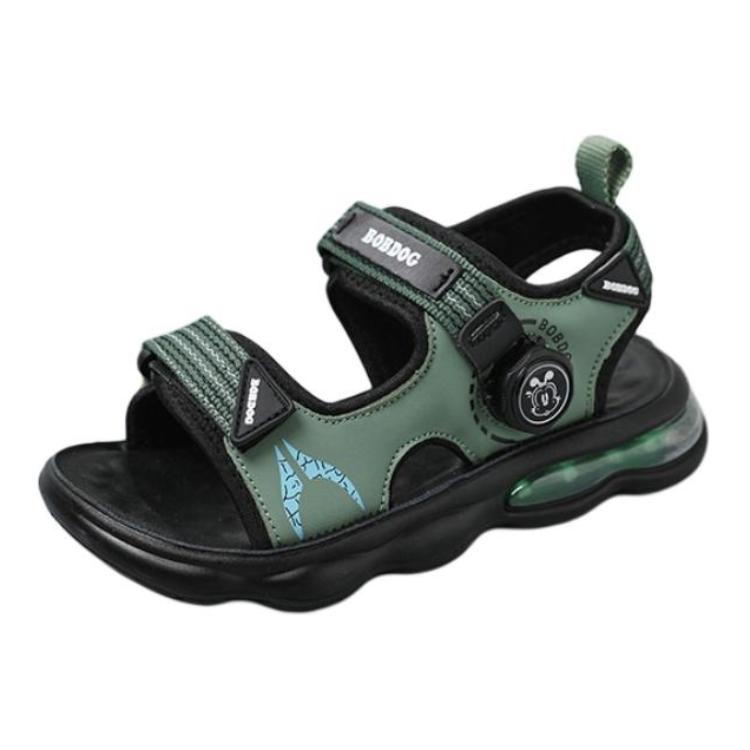 

Детские сандалии с противоскользящей подошвой и дышащим материалом Kids' BOBDOG, черные