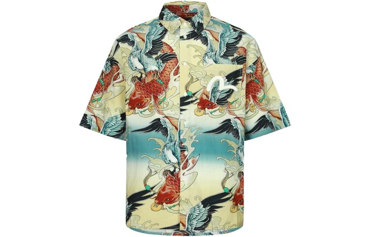 

Рубашка мужская многоцветная Evisu, цвет Multicolor