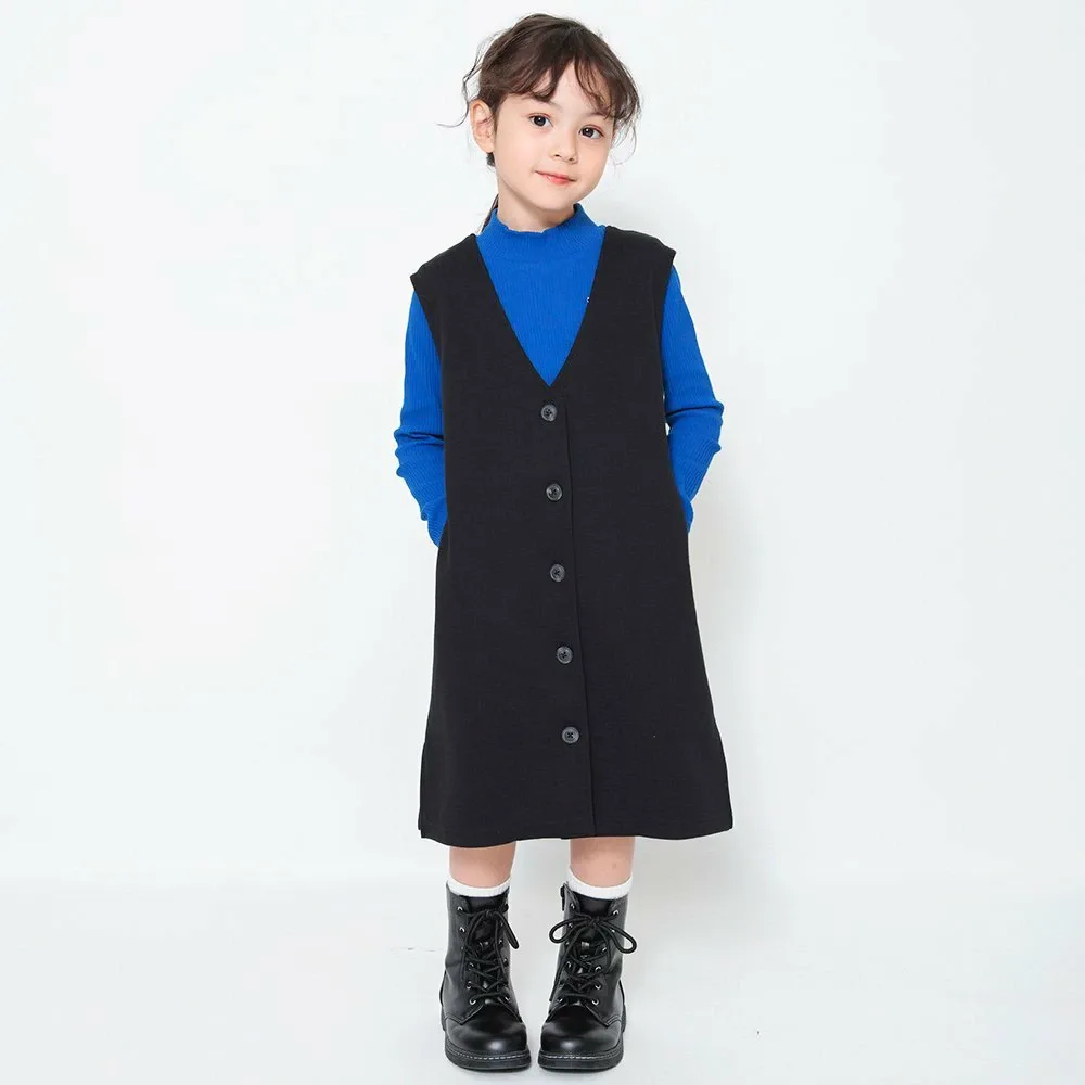 Юбка-свитер с V-образным вырезом Branshes, black