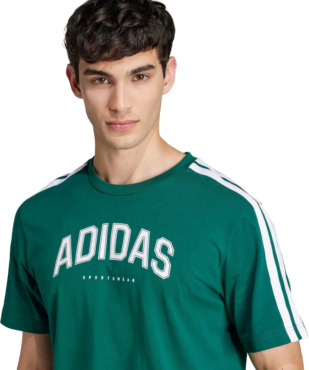 Футболка с графикой adidas Collegiate Green — фото 4