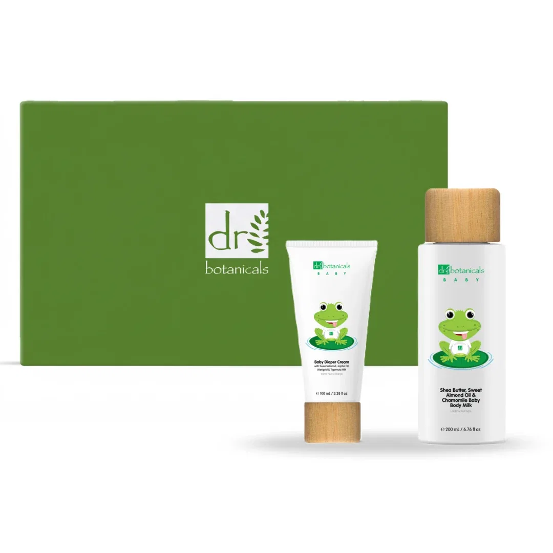 Набор для ухода за младенцами Dr Botanicals с миндальным маслом