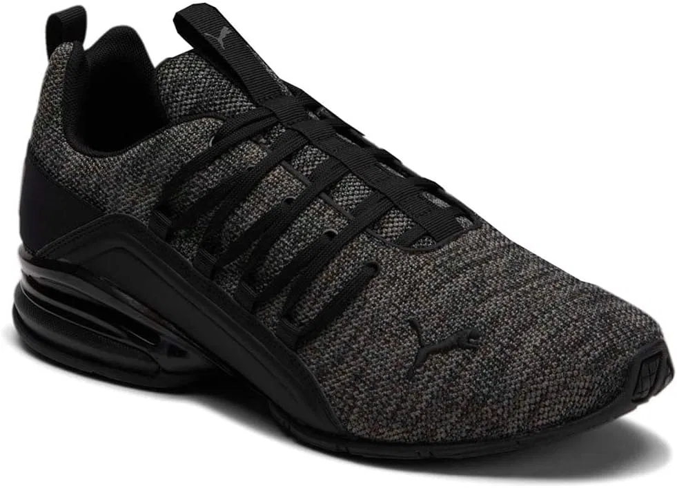 Кроссовки PUMA Herren Axelion Laufschuh, Multi Puma Black Castlerock — фото 4