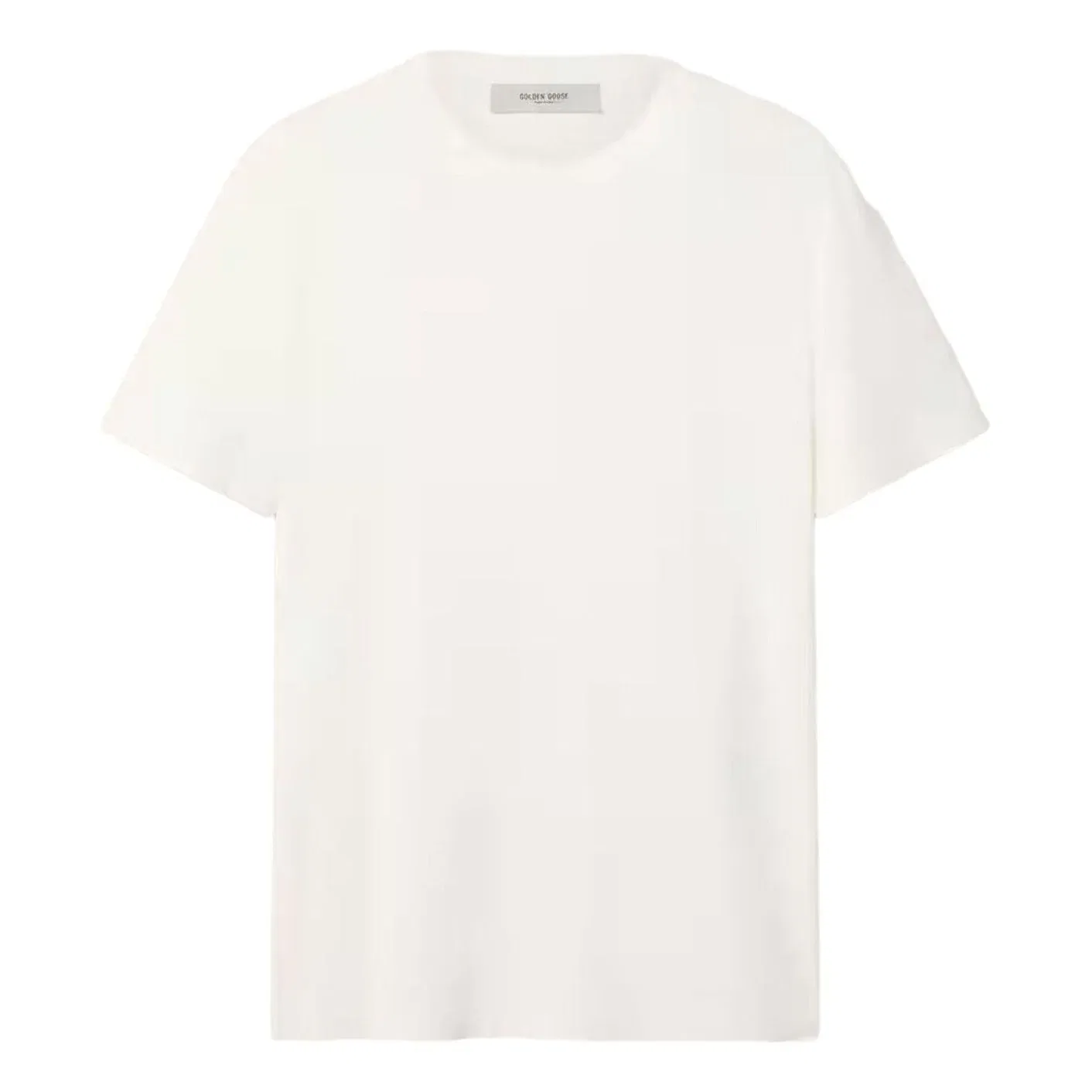 Футболка с коротким рукавом Golden Goose, белая, GMP01220-P000638-10363