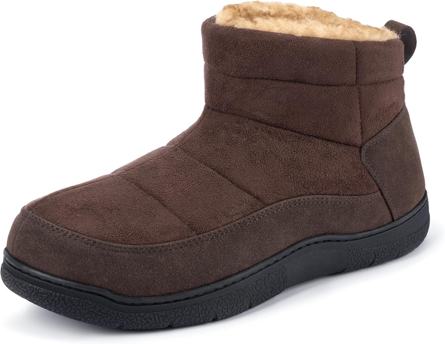 

Мужские термоботинки RockDove Fireside с мемори-пенной стелькой и верхом из искусственной замши, подошва для дома и улицы, Coffee