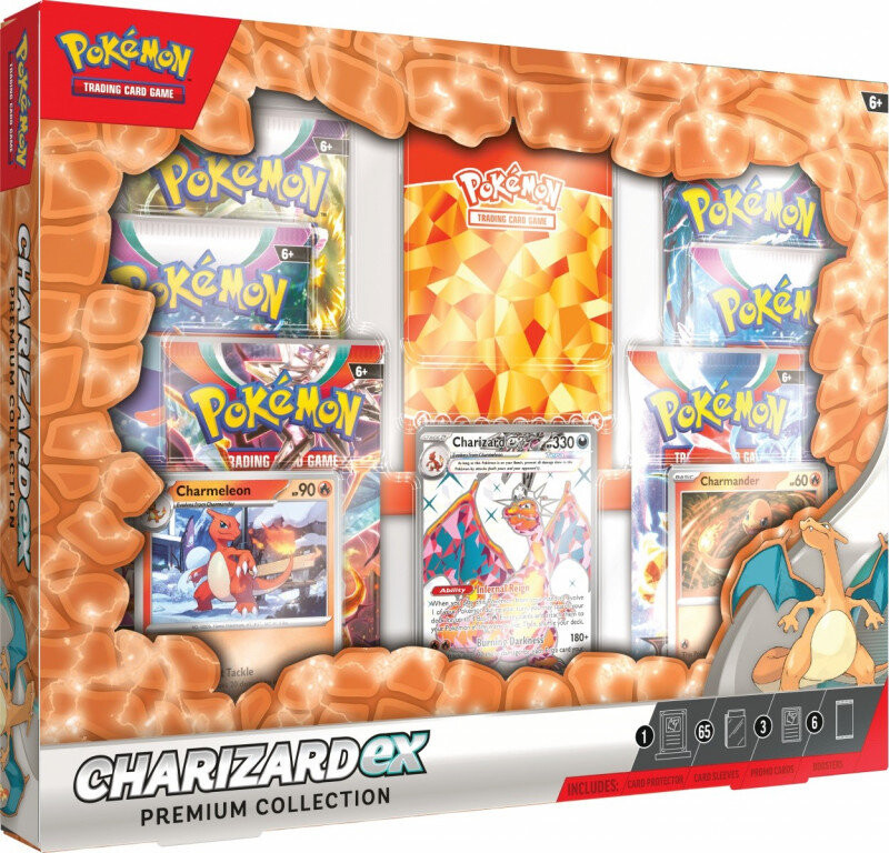 

ККИ Покемон, Экс Премиум-коллекционная коробка - Чаризард Pokemon