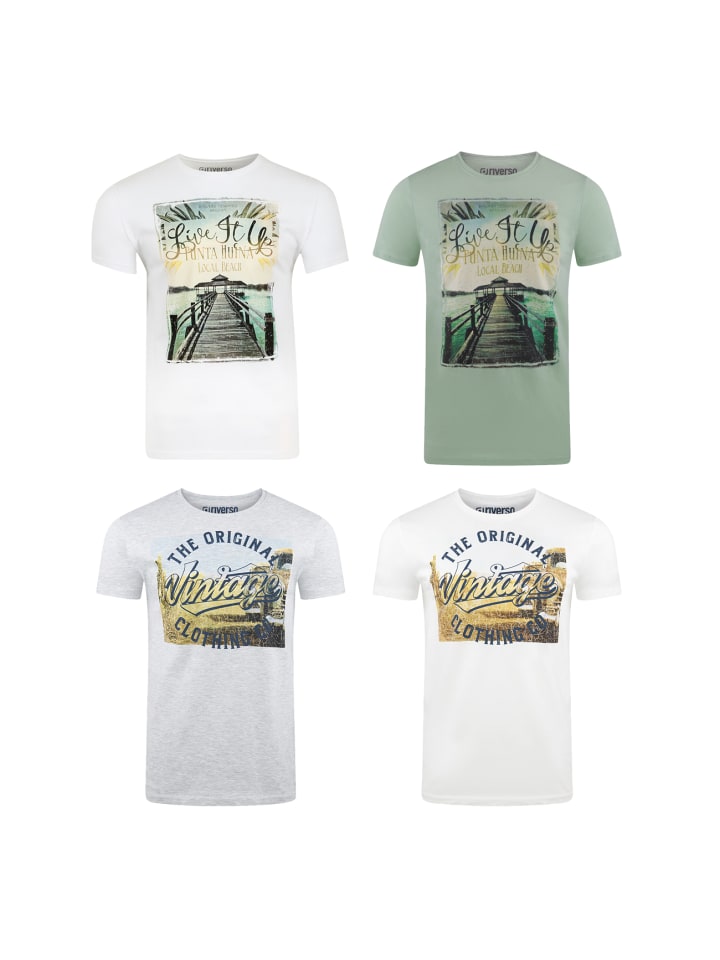 

Набор из 4 разноцветных футболок RIVLukas