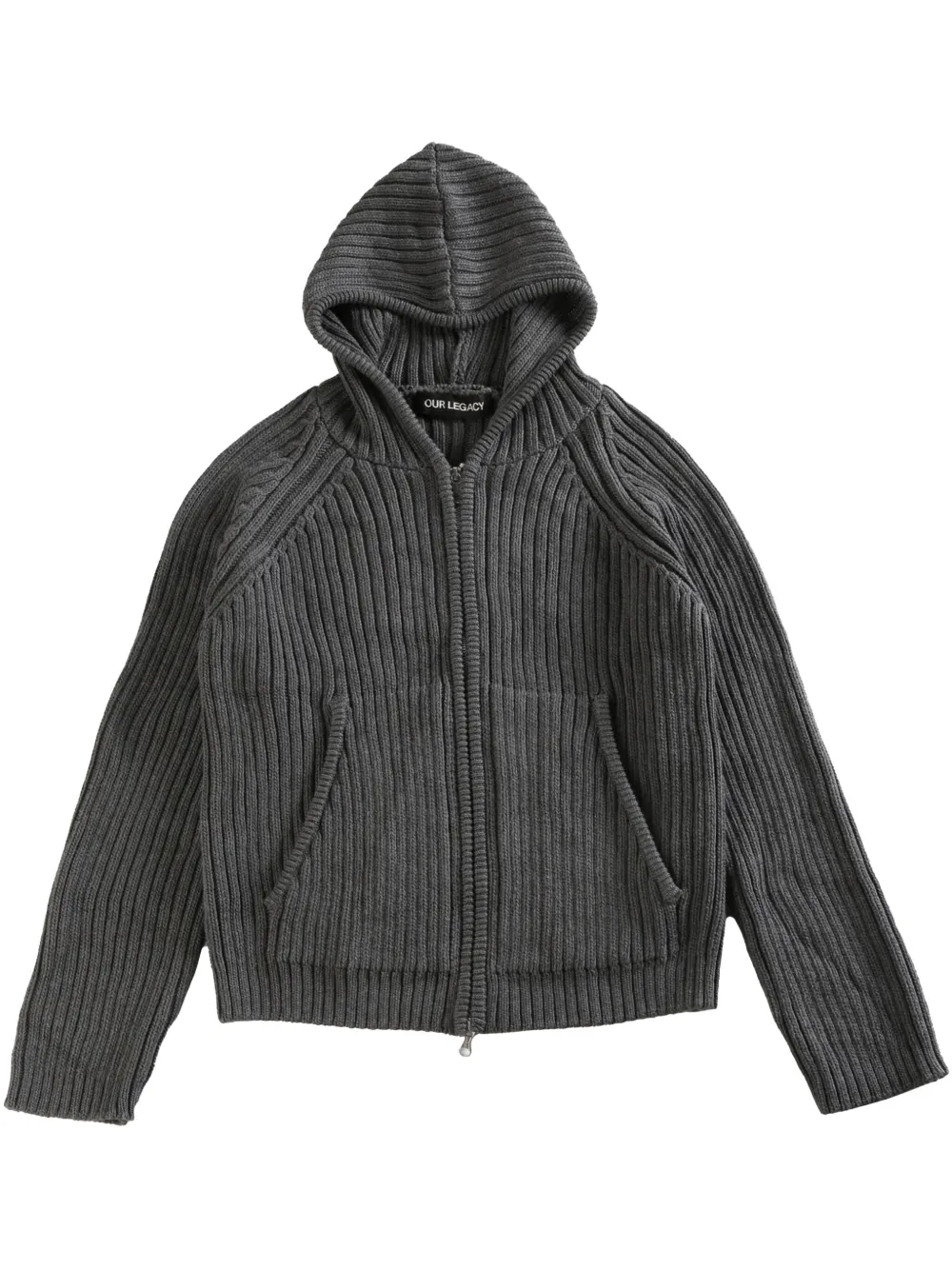 

Толстовка Level hoodie OUR LEGACY, серый