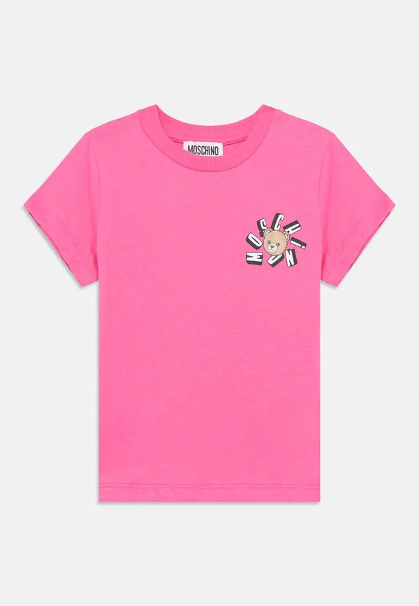 Футболка унисекс с принтом addition Moschino, Azalea Pink