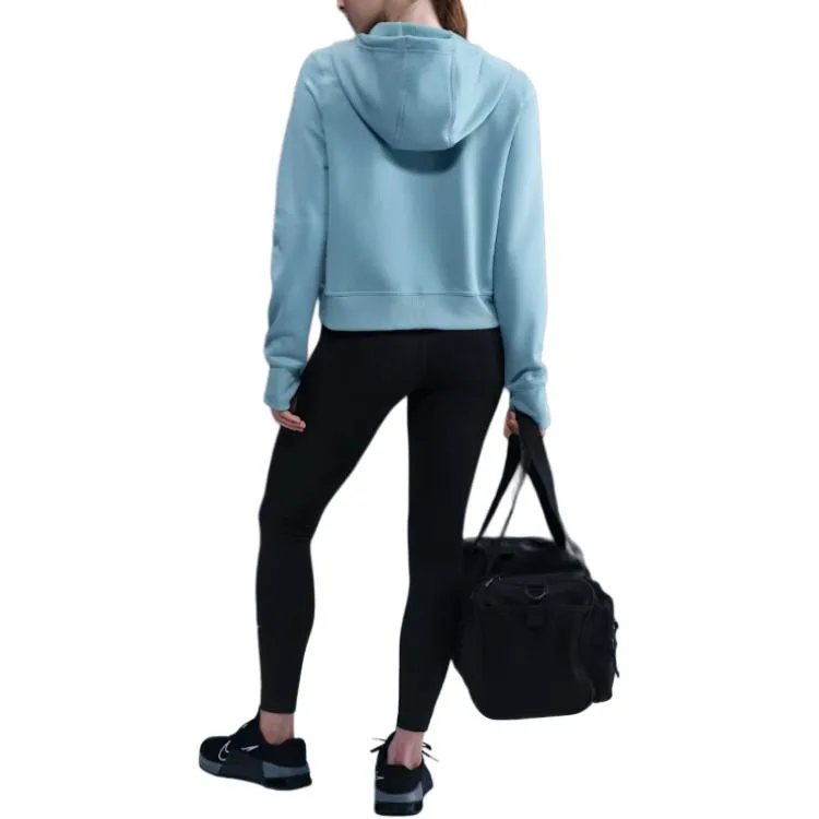 Женские леггинсы Therma-FIT High-Waisted Full-Length Nike, черный/белый — фото 4