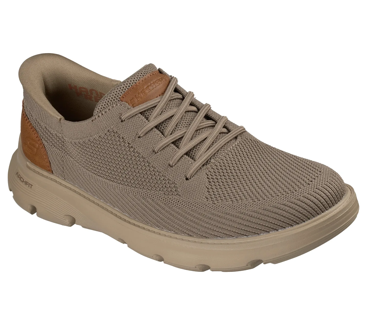 Слипоны, свободный крой: Arch Fit Garza - Octavius Skechers, KHK