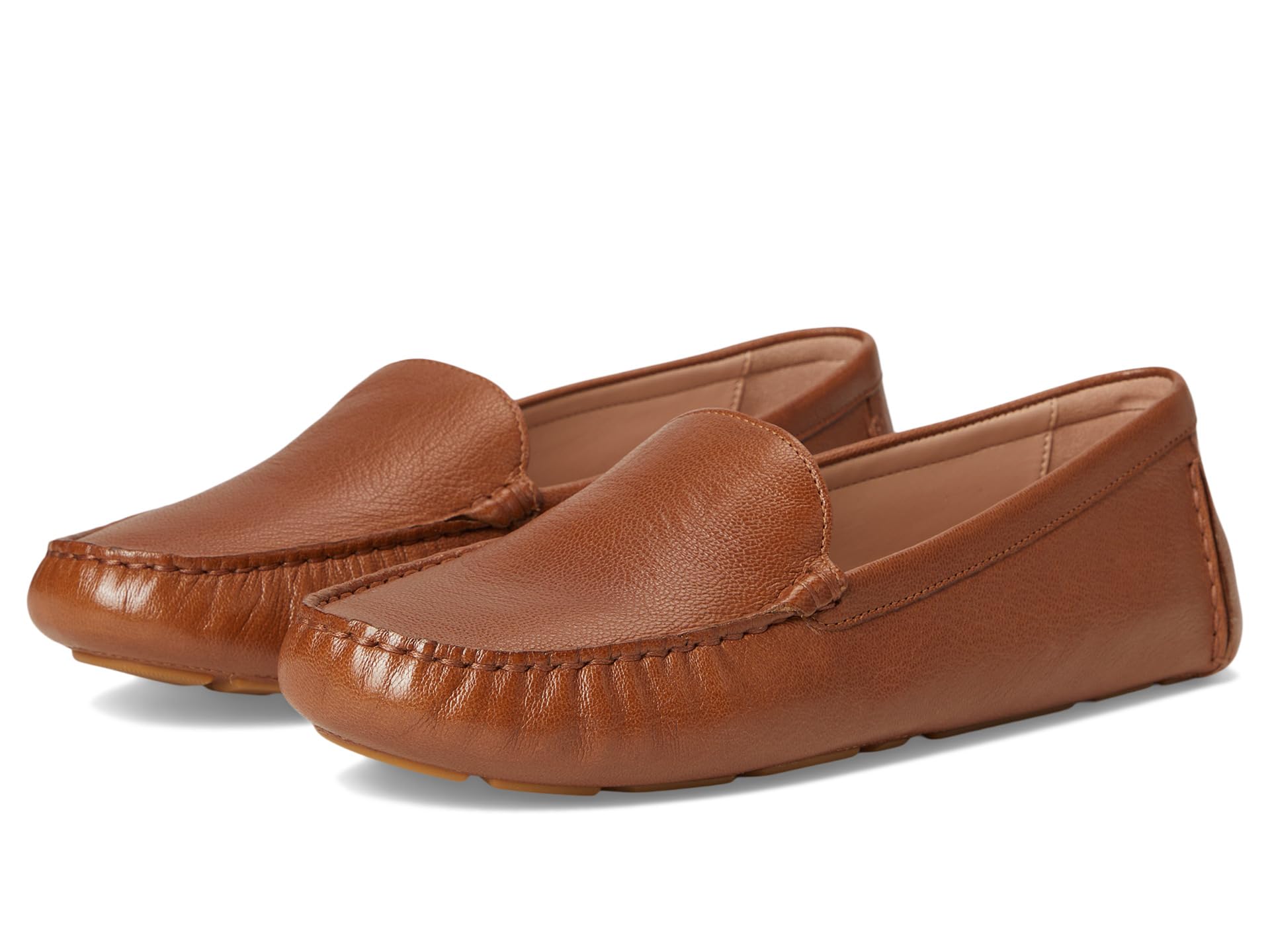 Лоферы Cole Haan Emmie Drivers, цвет British Tan Leather