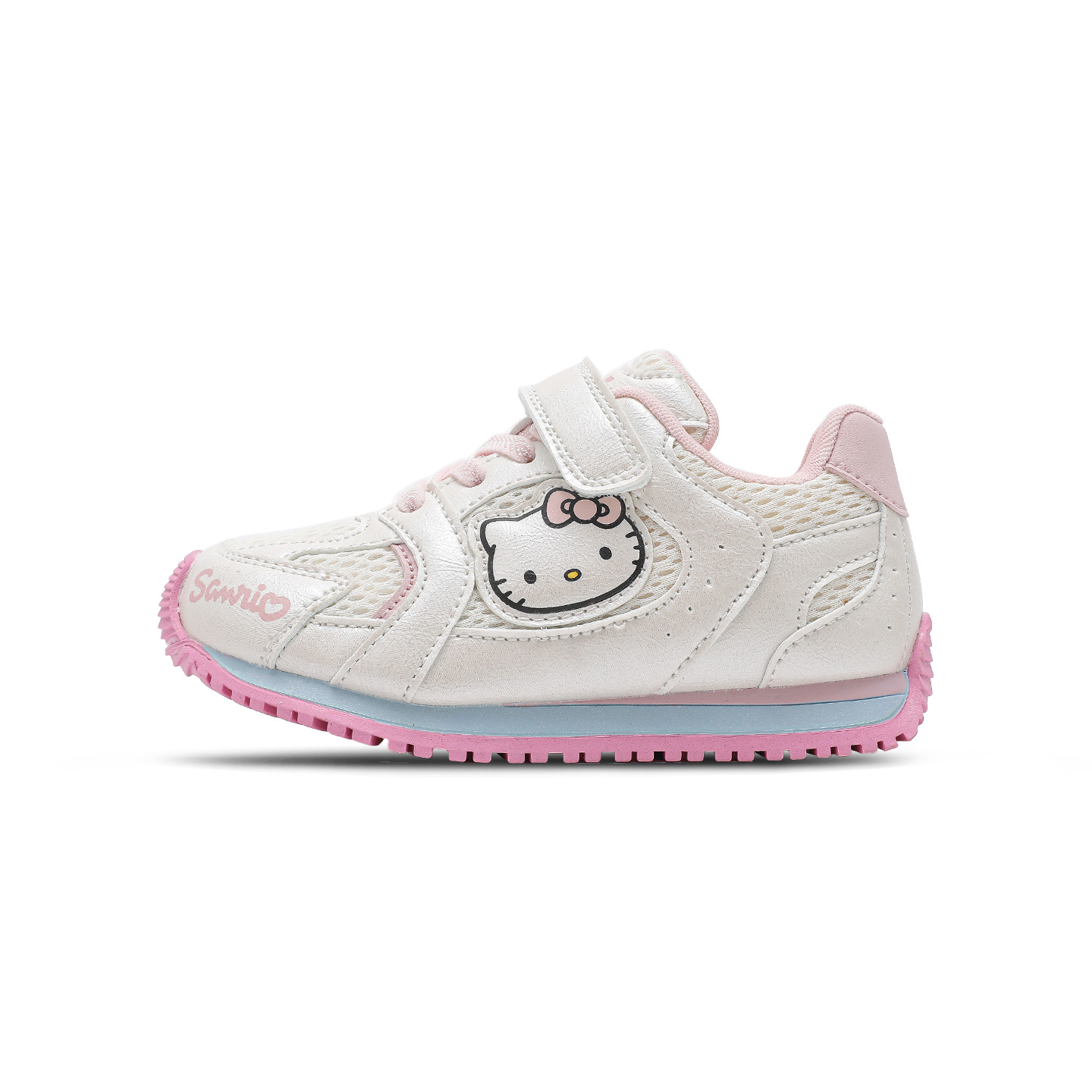 Hello Kitty x Slip Resistant Cushioning Abrasion Resistant Low top Casual Shoes Kids' Sanrio, серебряный — фото 3