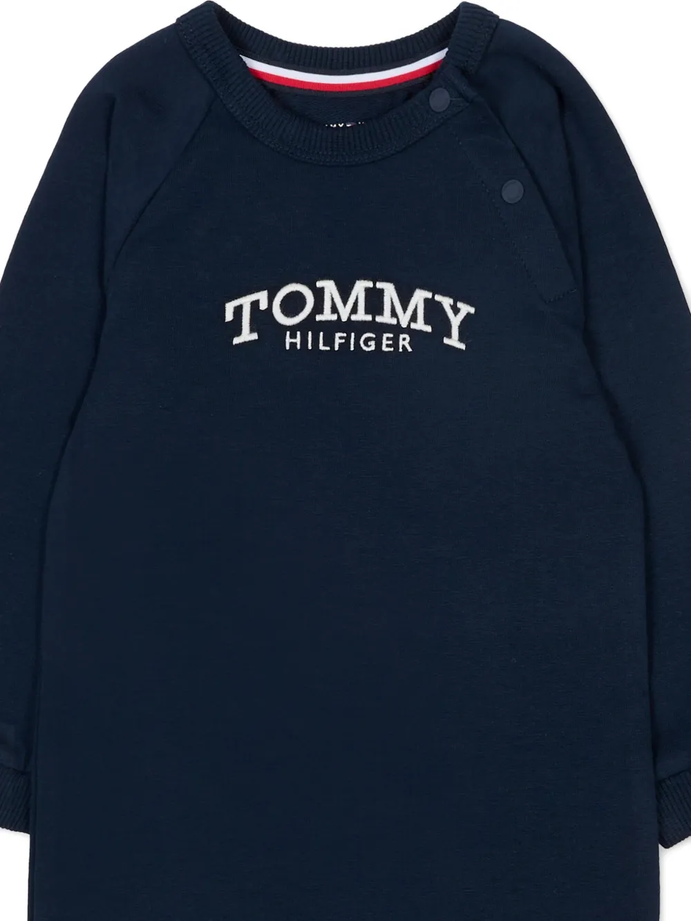 Комбинезон с вышитым логотипом Tommy Hilfiger Junior, синий — фото 3