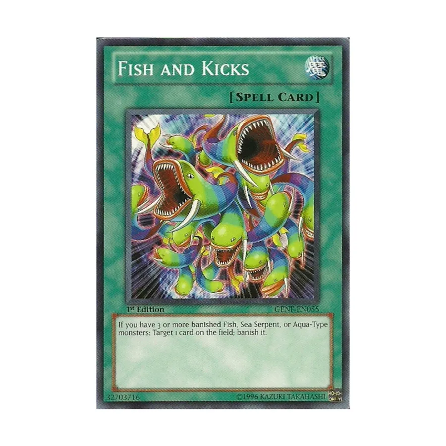 

CCG Рыба и удары (обычный), Yu-Gi-Oh - Generation Force - Singles