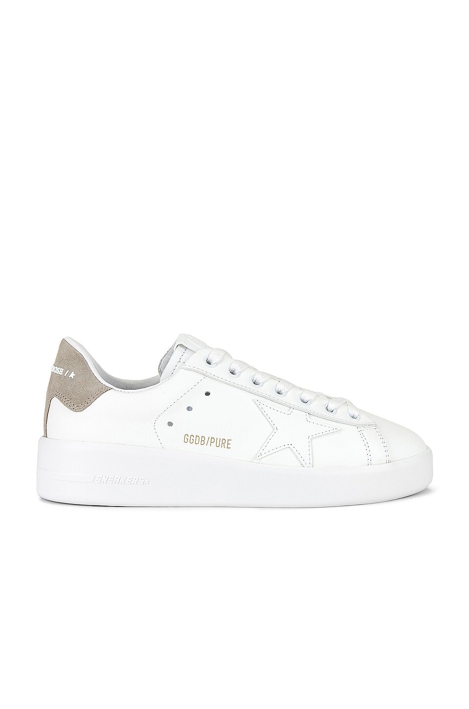 Кроссовки Golden Goose Pure Star, цвет White & Taupe