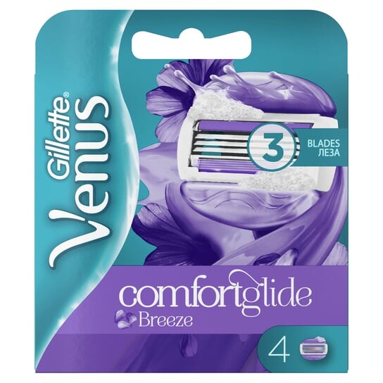 

Картриджи для бритв, 4 шт. Gillette, Venus Breeze