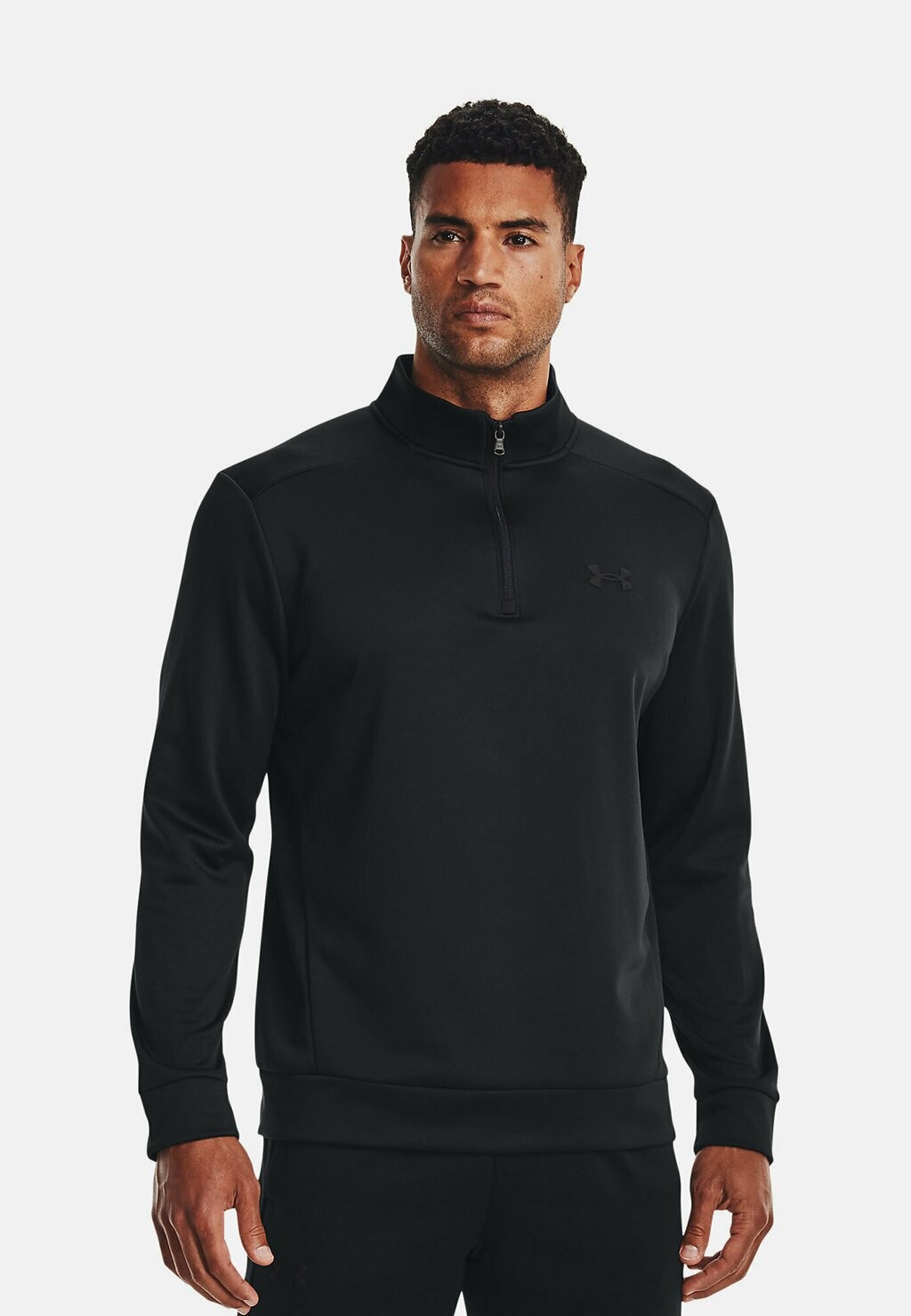 

Толстовка Молния 1/4 Under Armour, черный