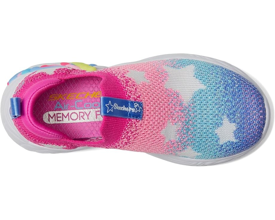 Кроссовки Skechers Sport Lighted - Unicorn Dreams 302328L, цвет Hot Pink/Multi — фото 2