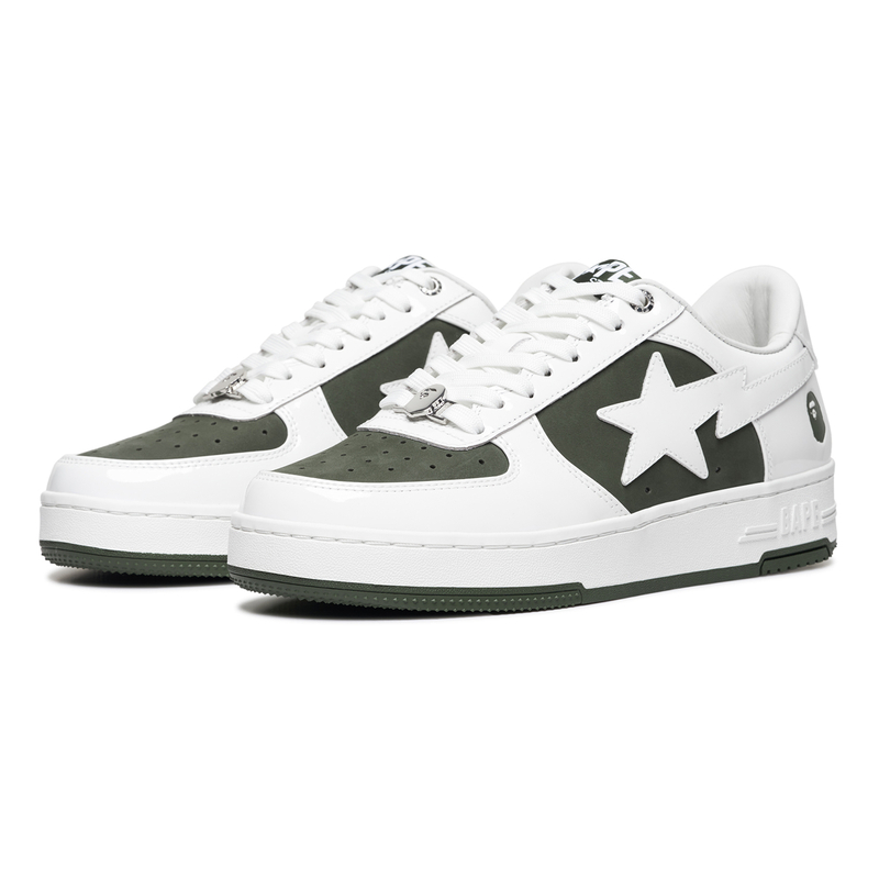 A BATHING APE Мужские лоу-топ скейтборд кроссовки Green GRD, цвет Green GRD — фото 2