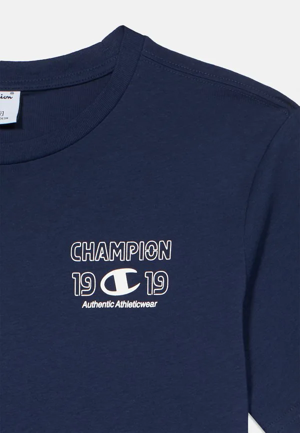 Футболка с графическим принтом (базовая модель) Champion, Nava/Grnt — фото 4