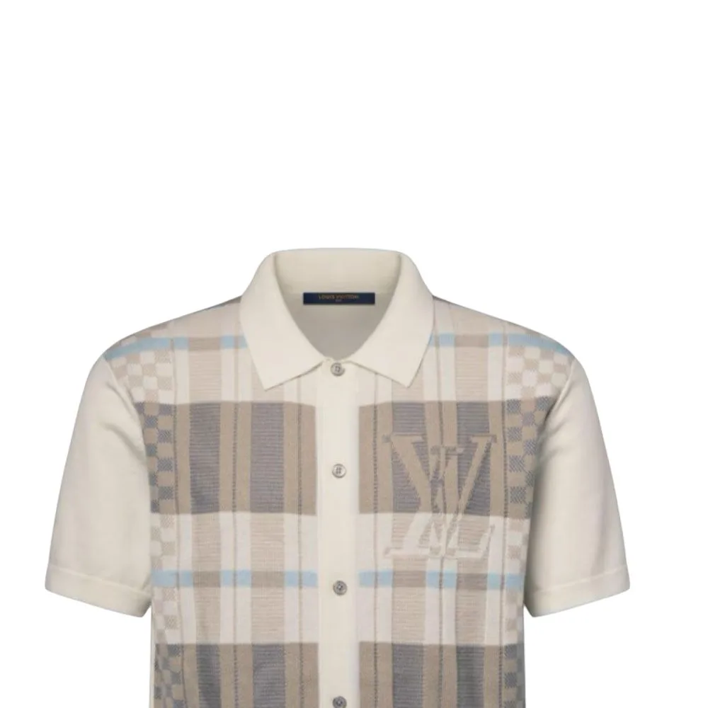 LOUIS VUITTON Рубашка мужская Brown Lapel Moderate Others — фото 3