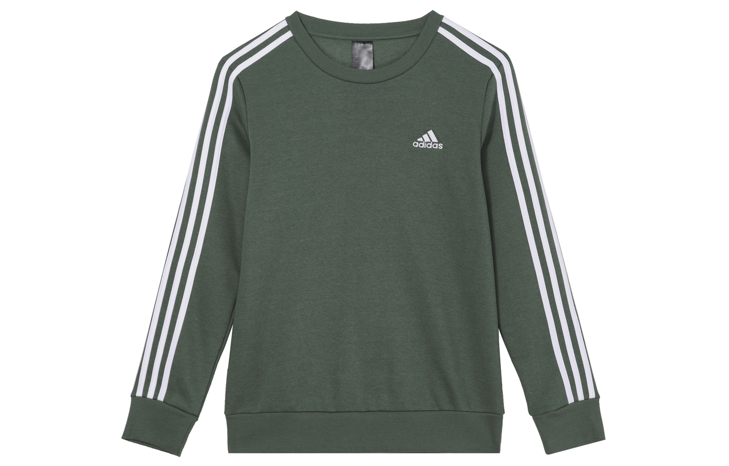 Футболка женская Adidas FW24 Окисленный зеленый/Белый, Окисленный зеленый/Белый — фото 2