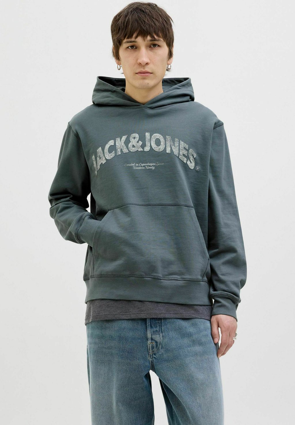 

Толстовка LOGO - Hoodie Jack & Jones, серый