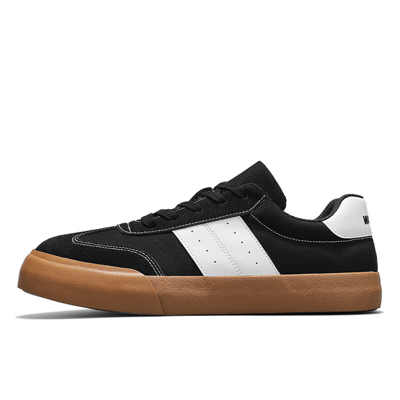 

Кроссовки WARRIOR Skateboarding Shoes Unisex Low-top White, черный/белый