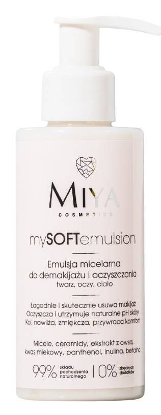 

Мицеллярная эмульсия для умывания Miya mySOFTemulsion, 140 мл
