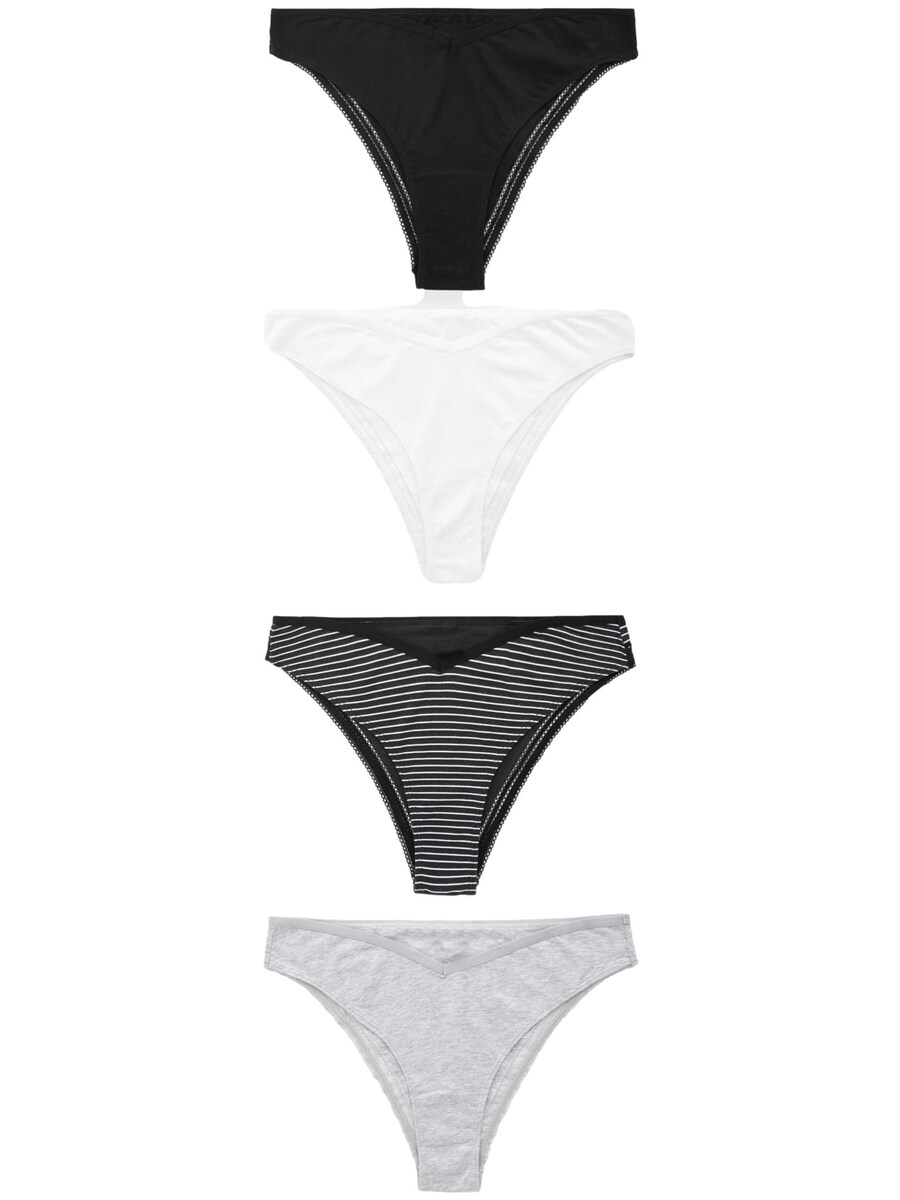 

Трусики Next Panty, цвет grey/black/white