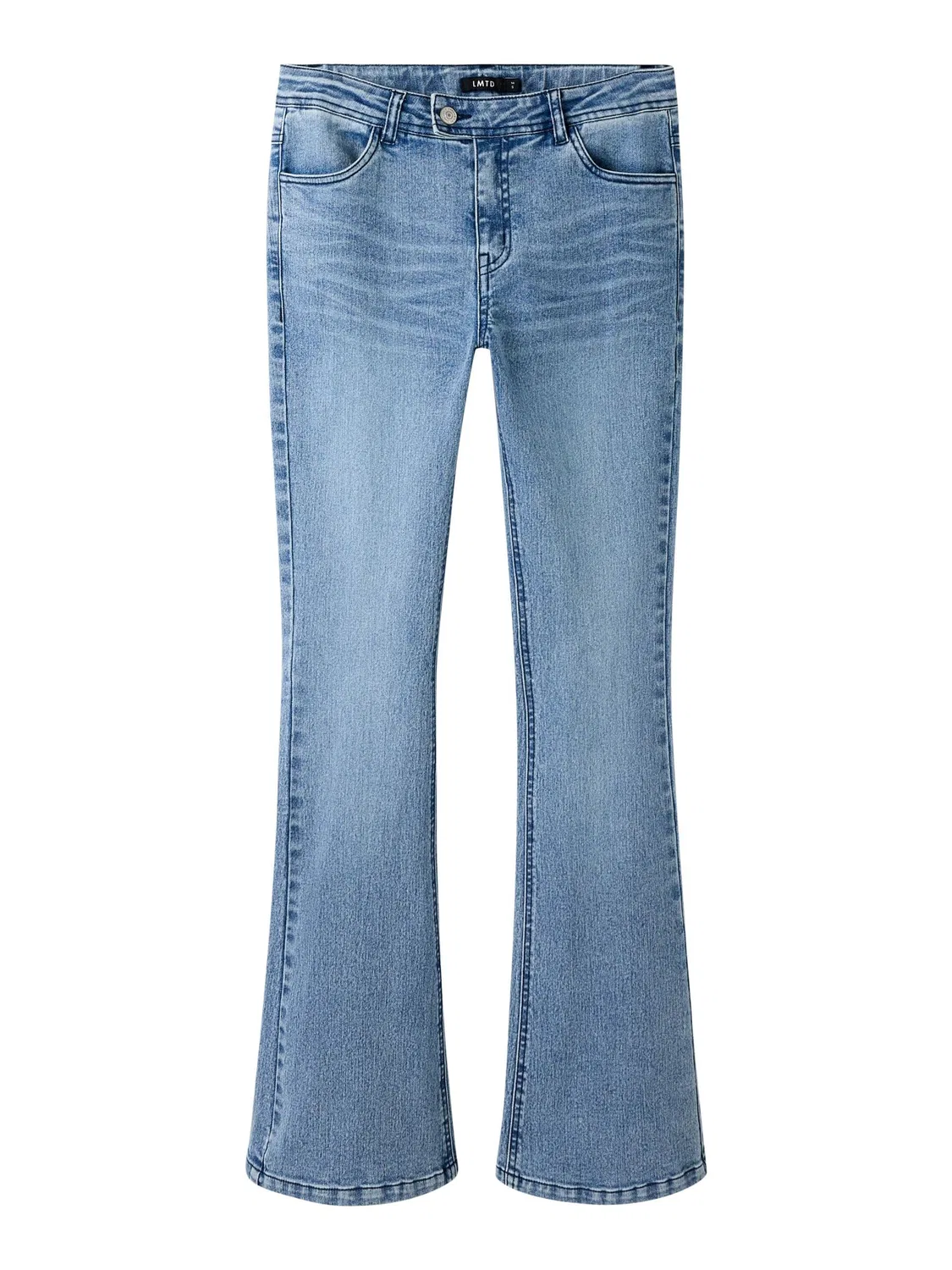 Джинсы Flared Fit, Name it, light blue denim