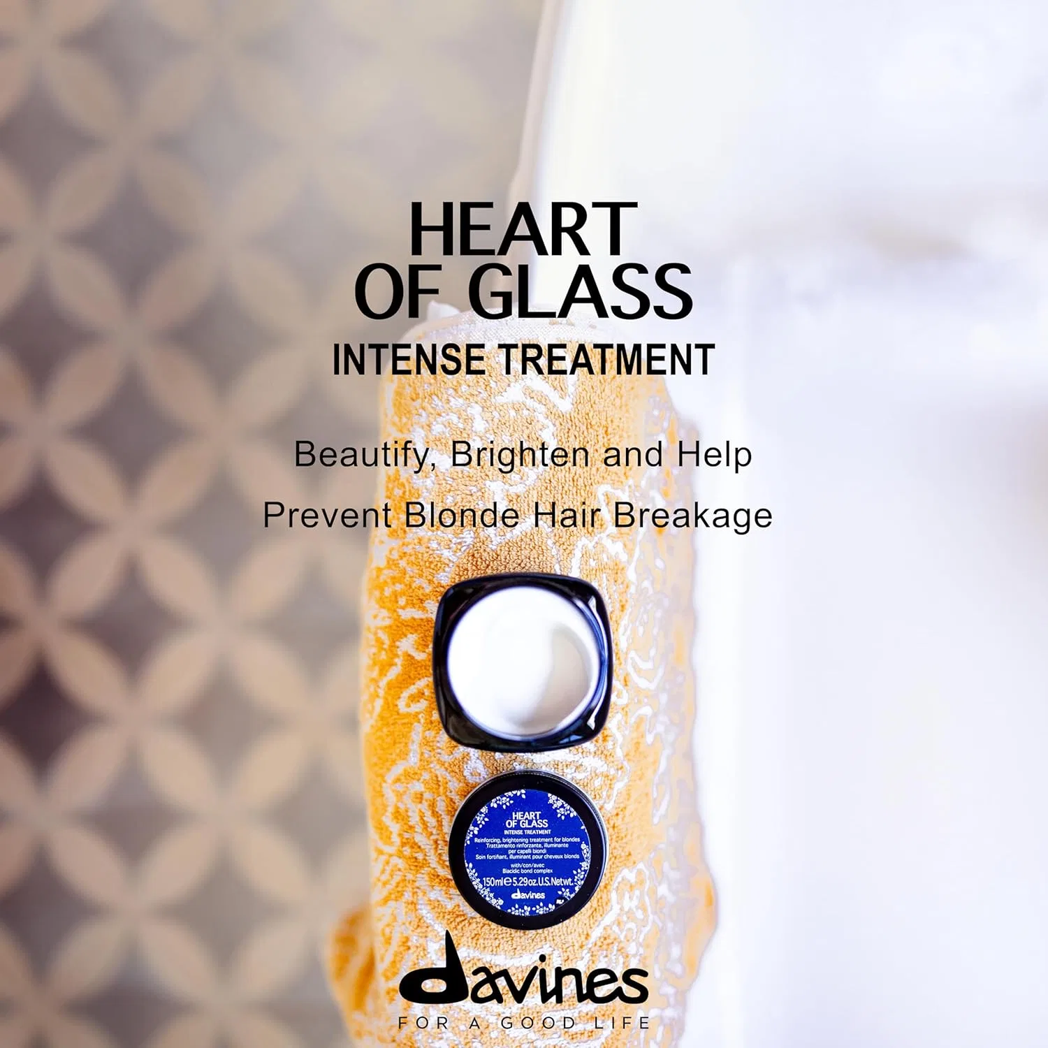 Интенсивный уход Davines Heart of Glass 150 мл Davines — фото 2