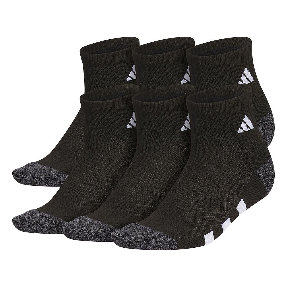 

Носки adidas для мальчиков, 6 шт., четверти Adidas, черный