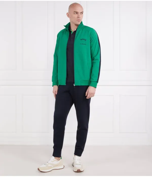Толстовка BOSS X AJBXNG Skarley regular fit Boss Green, зеленый — фото 2