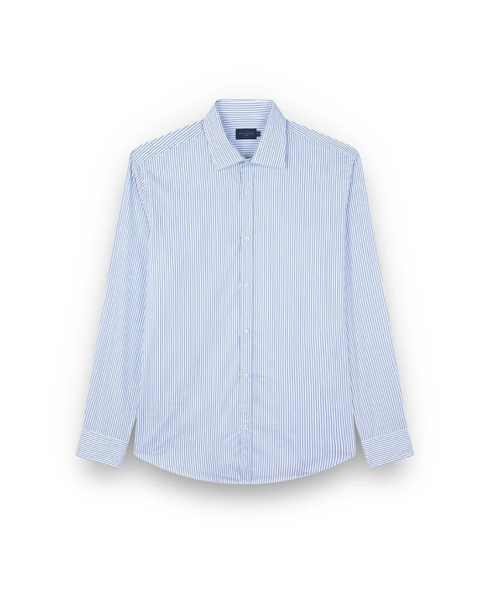 

Высококачественная хлопковая рубашка Paul & Shark, синий