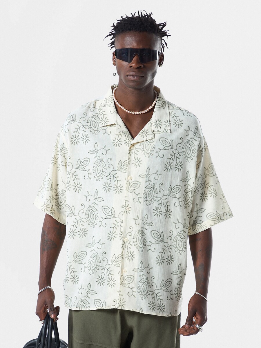 

Рубашка на пуговицах Comfort fit VAMOS CLO Visalia, кремовый