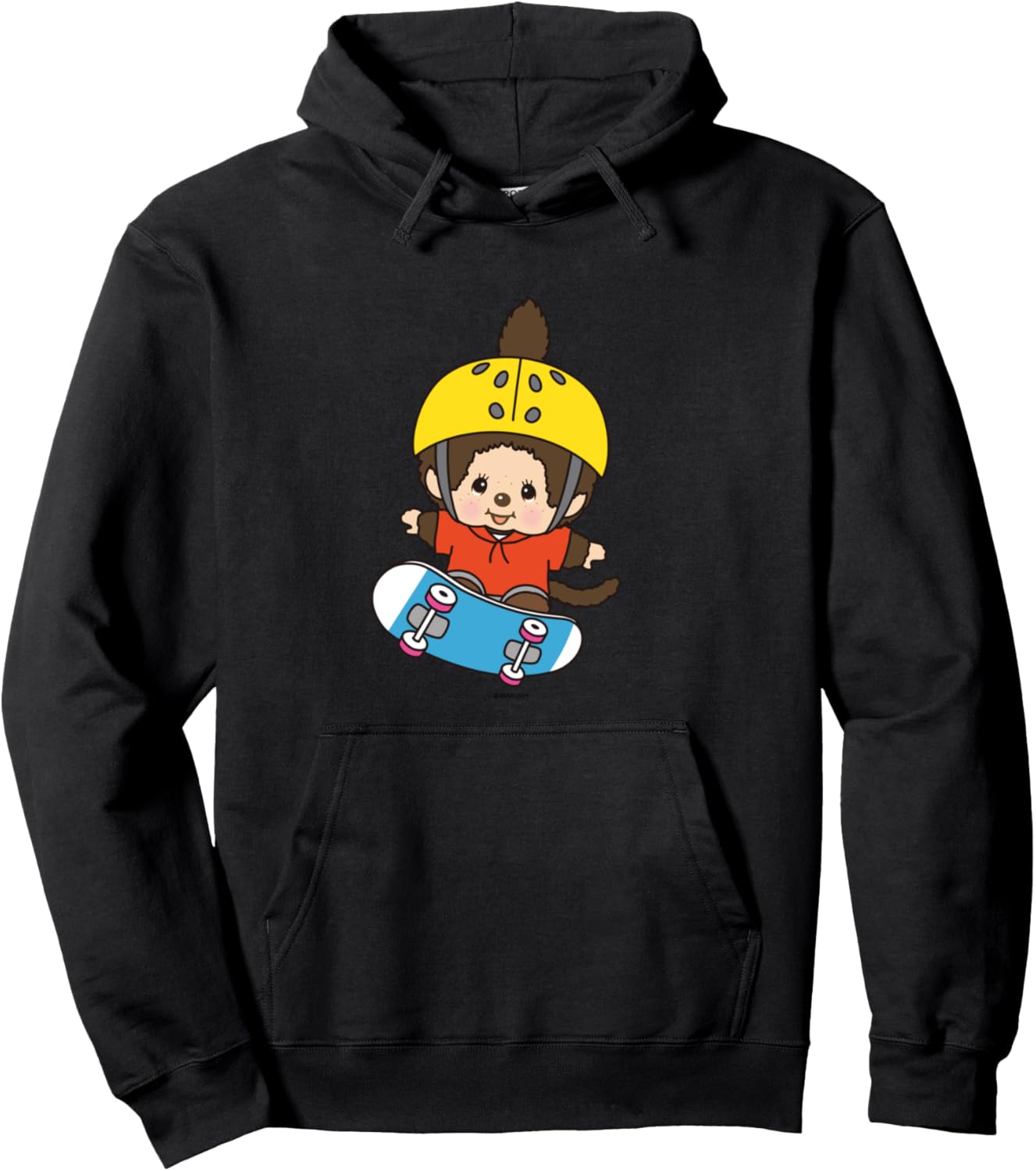 

Худи с графическим принтом Monchitch Monchhichi, черный