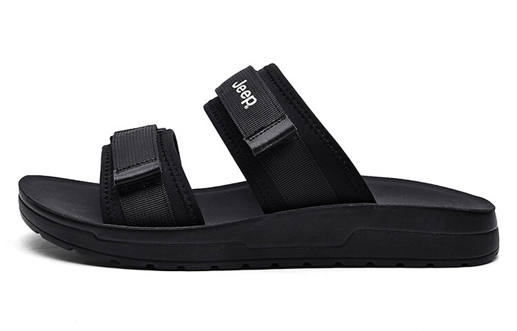 

Шлепанцы и сланцы Jeep Slide Slippers Men Black