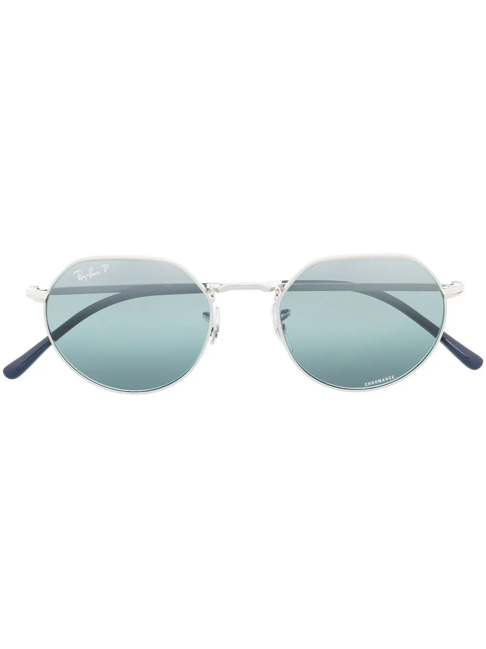 

Солнцезащитные очки Jack с затемненными линзами Ray-Ban, серебяный