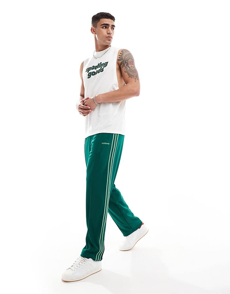 

adidas Originals – Зеленые брюки со складками