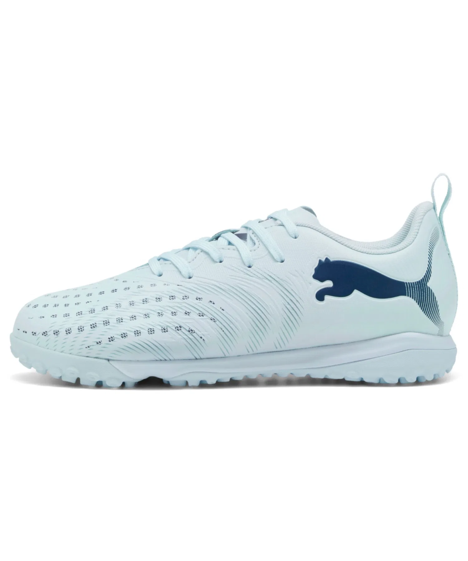Детские футбольные кроссовки PUMA FUTURE 9 PLAY TT + Mid синие