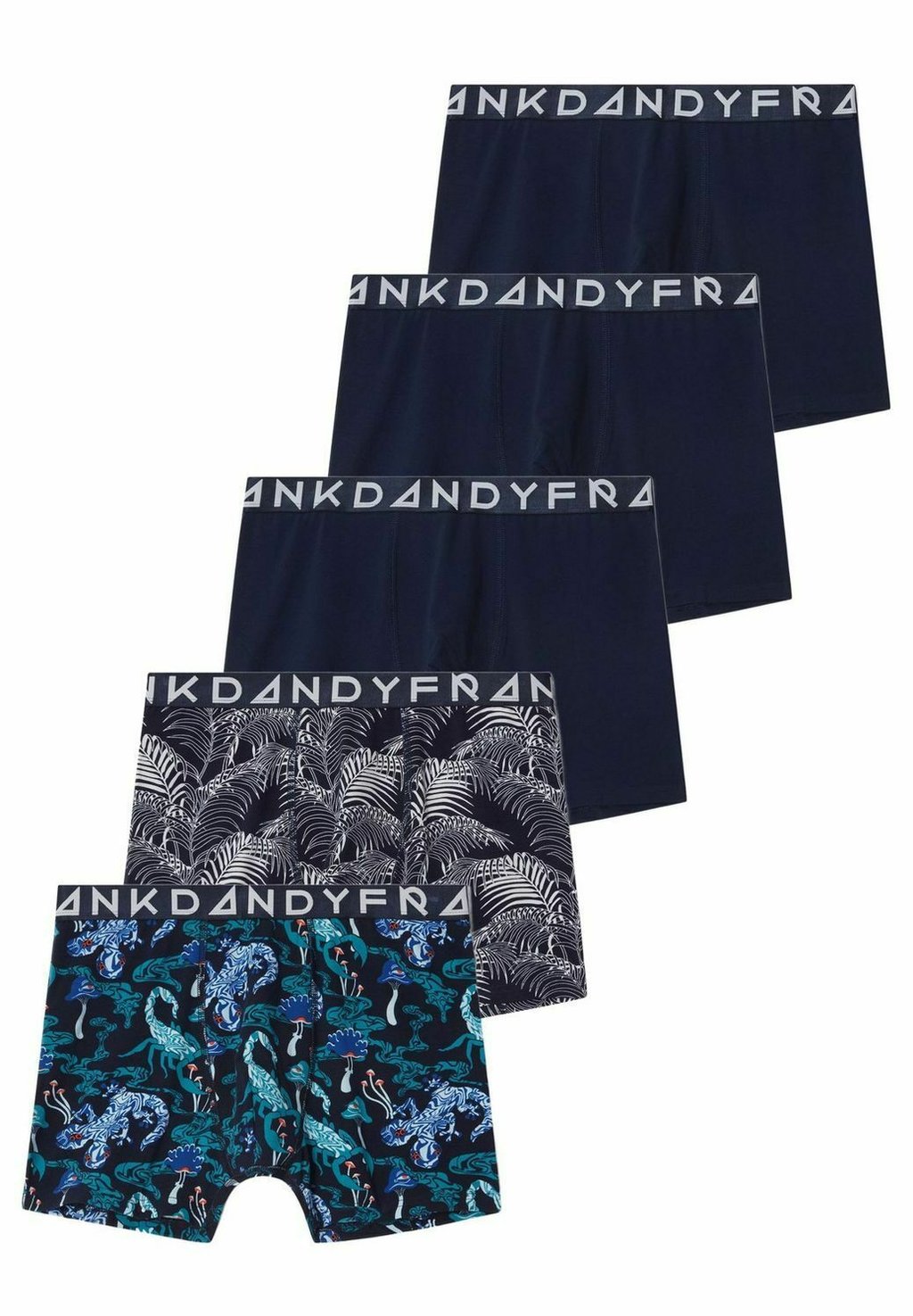 

Трусы 5-PACK HAVE A NICE TRIP BOXER BRIEF Frank Dandy, темно-синий