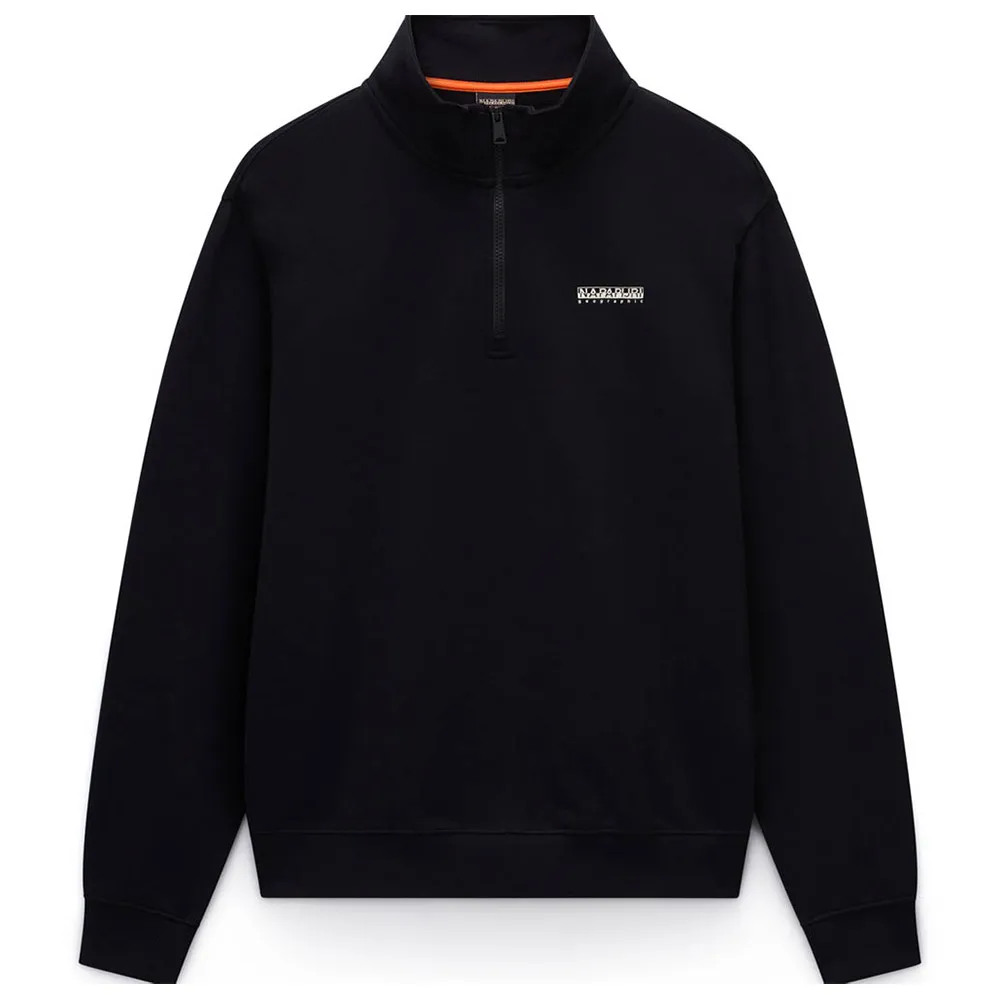 

Толстовка Napapijri Small Box half zip, черный